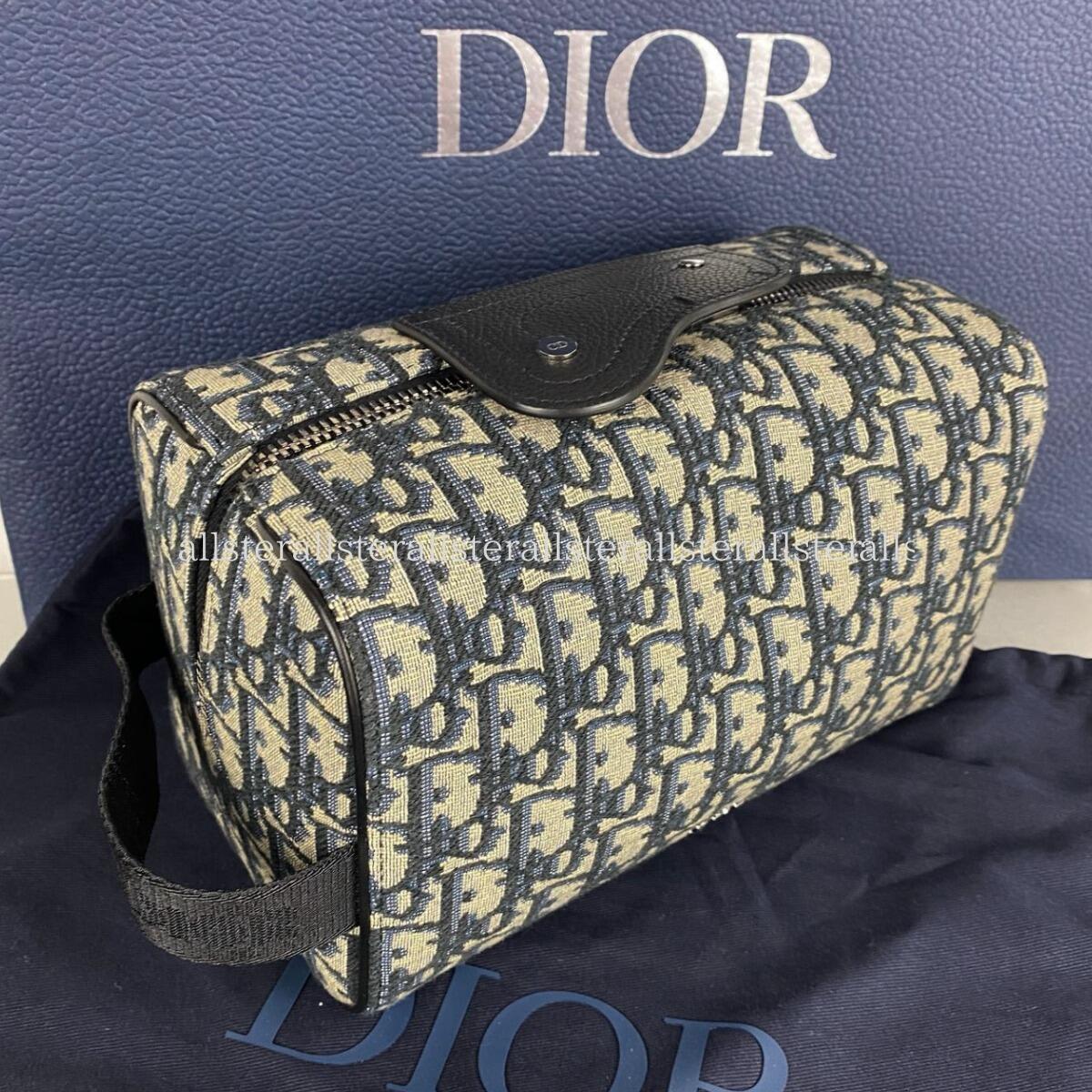 【DIOR】ディオール オブリーク クラッチバッグポーチ